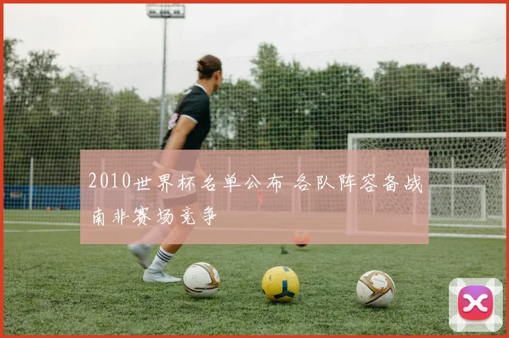 2010世界杯名单公布 各队阵容备战南非赛场竞争