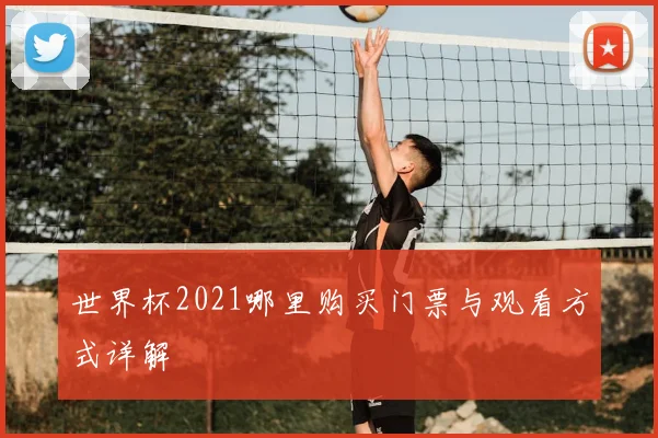 世界杯2021哪里购买门票与观看方式详解